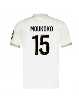 OGC Nice Youssoufa Moukoko #15 Replika Borta Kläder 2024-25 Kortärmad